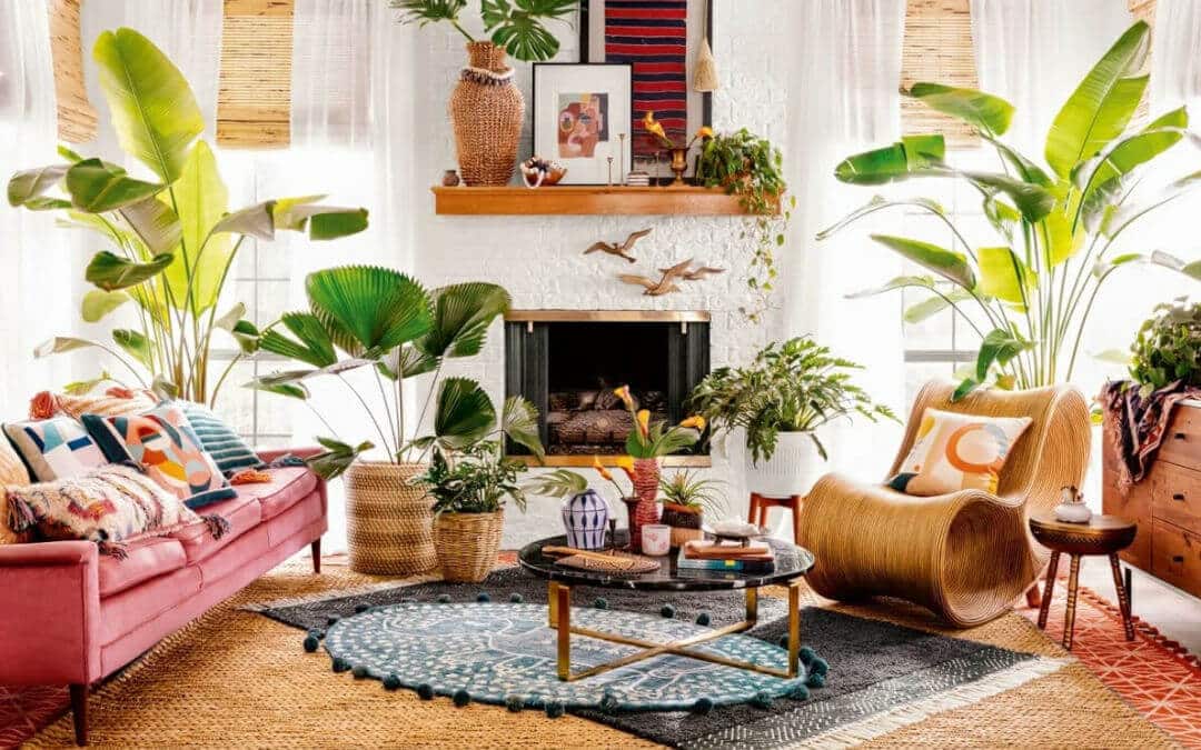 Estilo Boho Decor - Decoração Sala