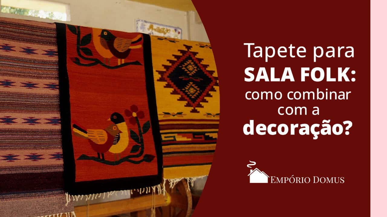 tapete para sala folk